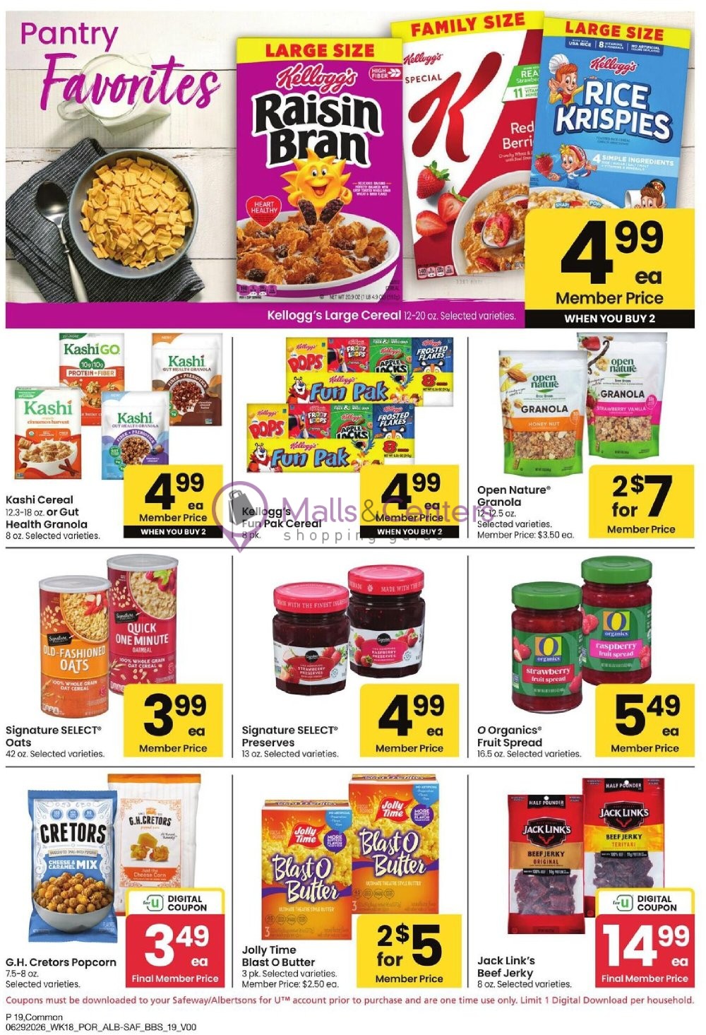 Weekly ad for Safeway valid: 06/29/2026 - 08/02/2026, page 19