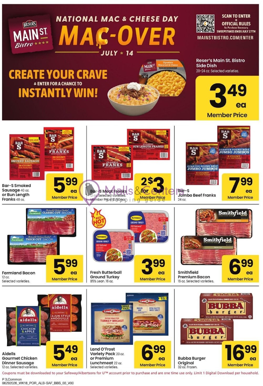 Weekly ad for Safeway valid: 06/29/2026 - 08/02/2026, page 3