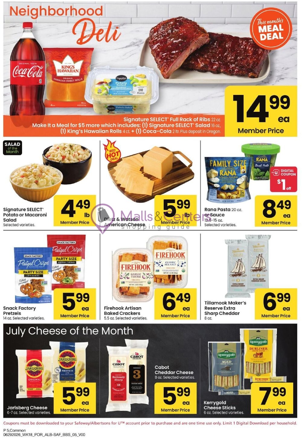 Weekly ad for Safeway valid: 06/29/2026 - 08/02/2026, page 5