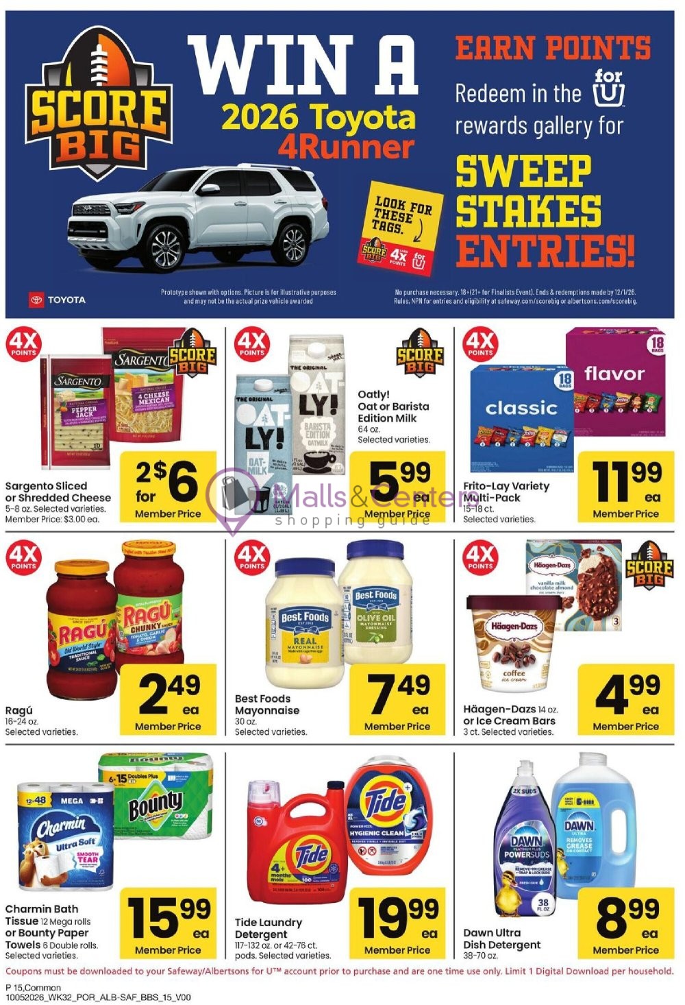 Weekly ad for Safeway valid: 10/05/2026 - 11/01/2026, page 15