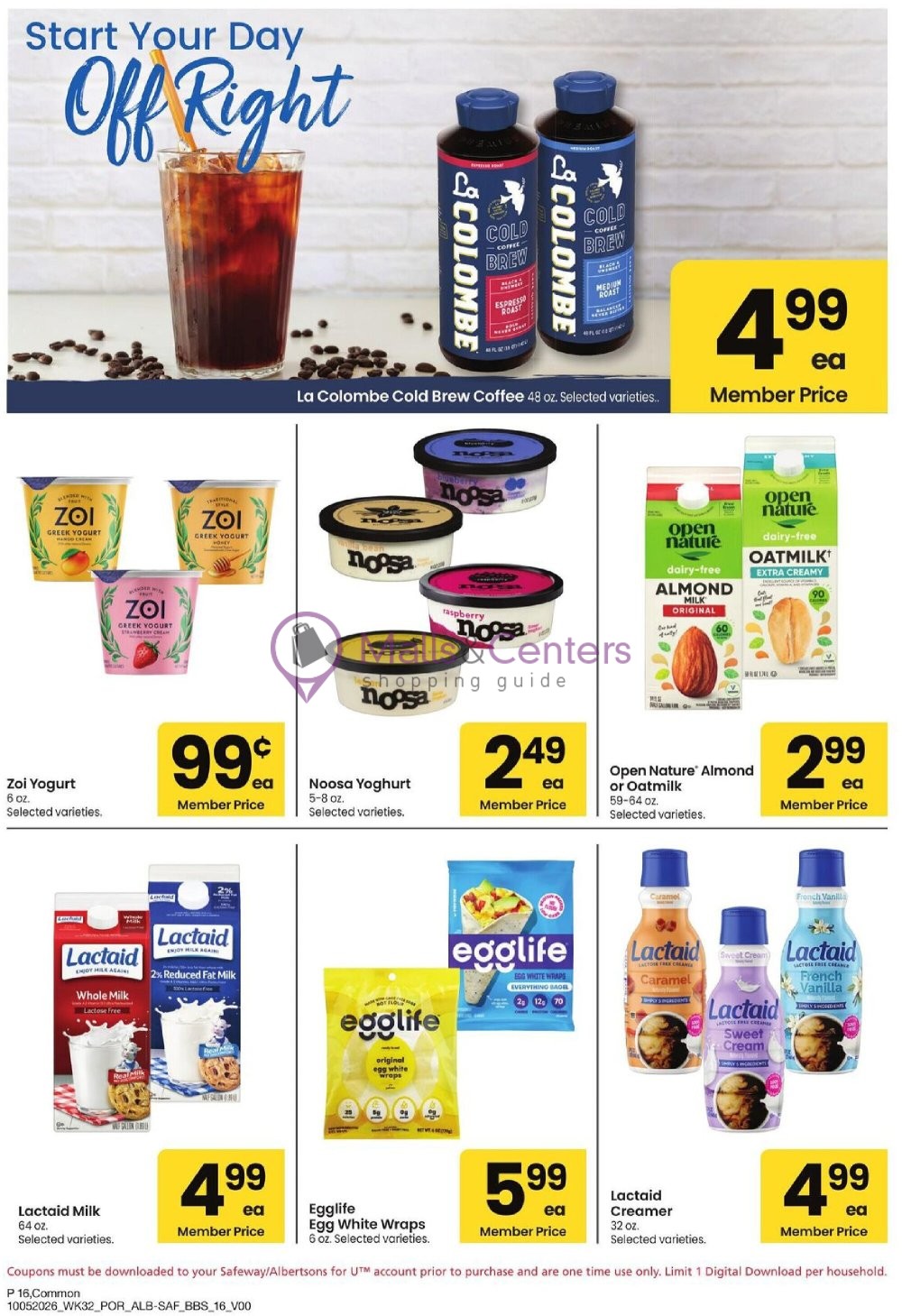 Weekly ad for Safeway valid: 10/05/2026 - 11/01/2026, page 16