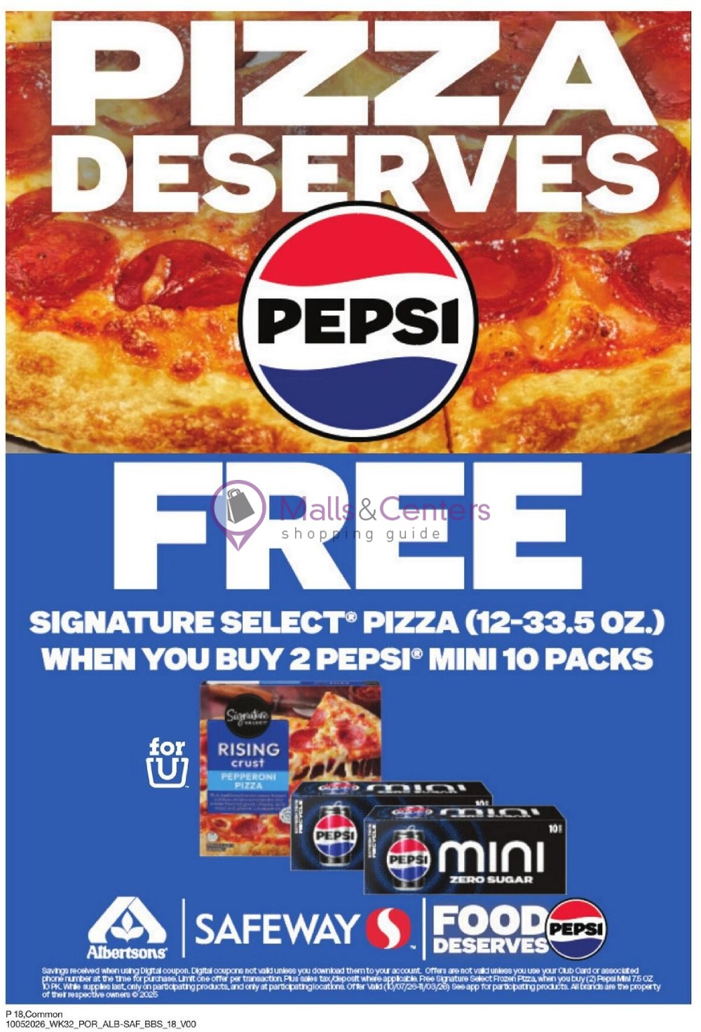 Weekly ad for Safeway valid: 10/05/2026 - 11/01/2026, page 18