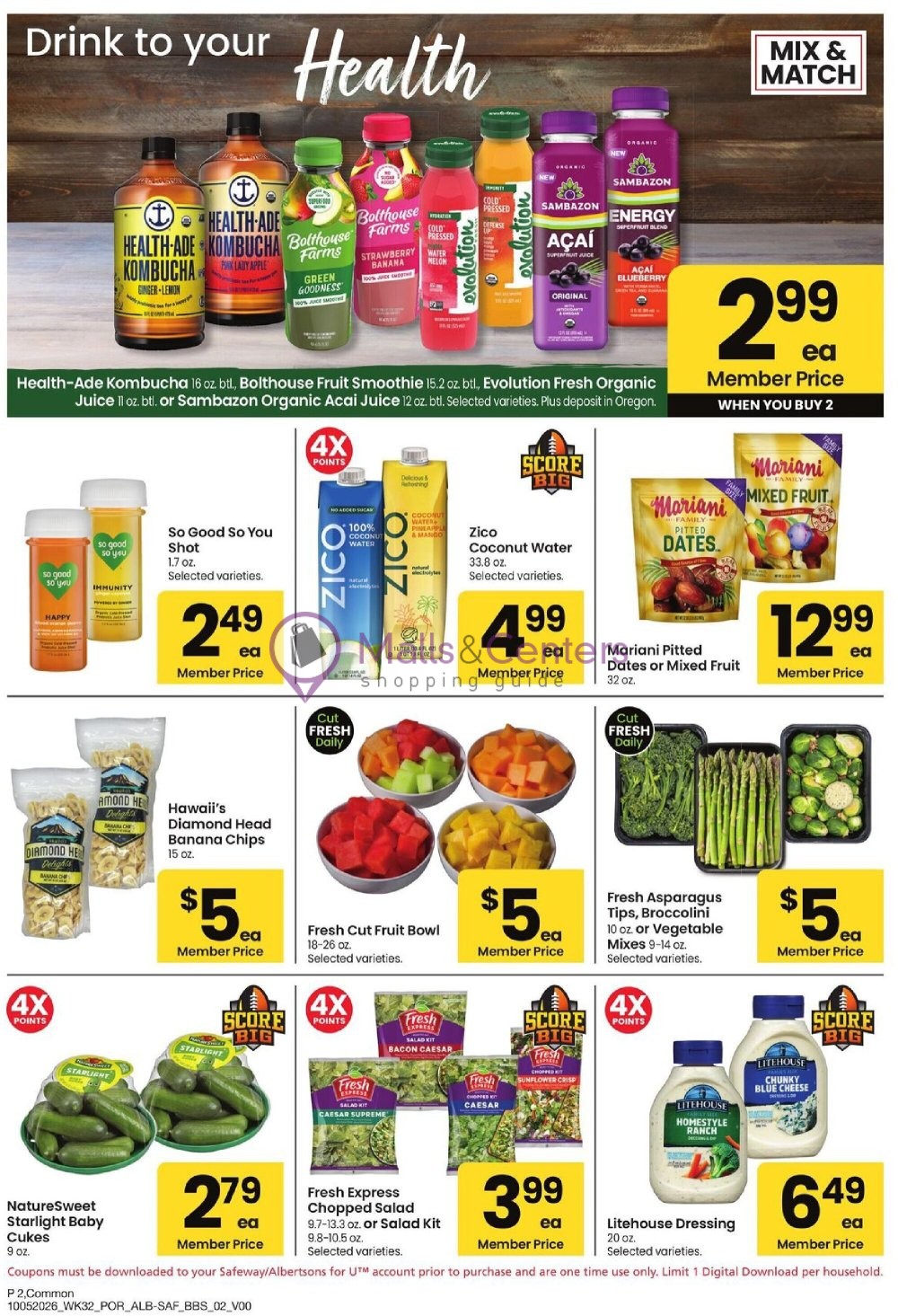Weekly ad for Safeway valid: 10/05/2026 - 11/01/2026, page 2