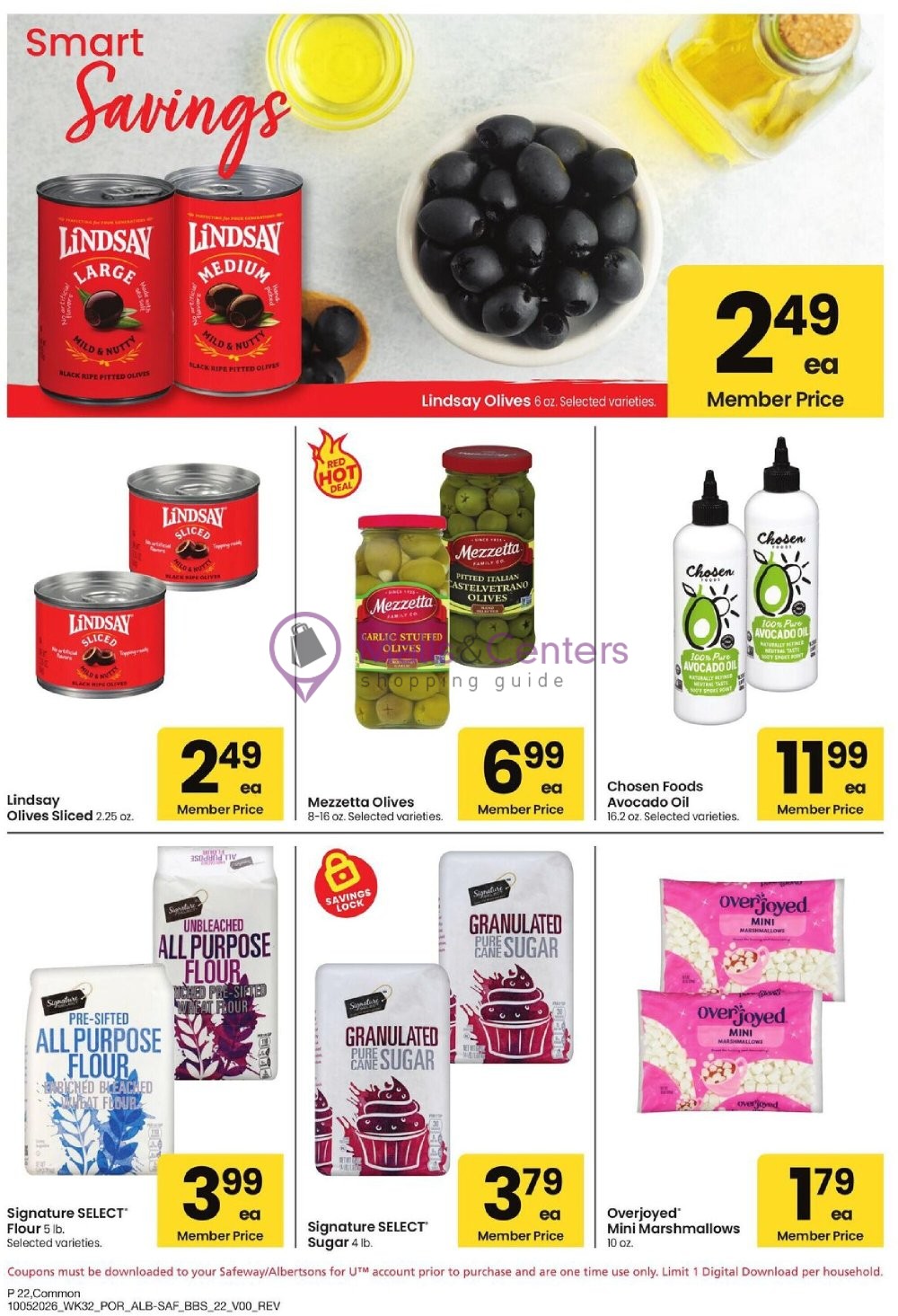 Weekly ad for Safeway valid: 10/05/2026 - 11/01/2026, page 22
