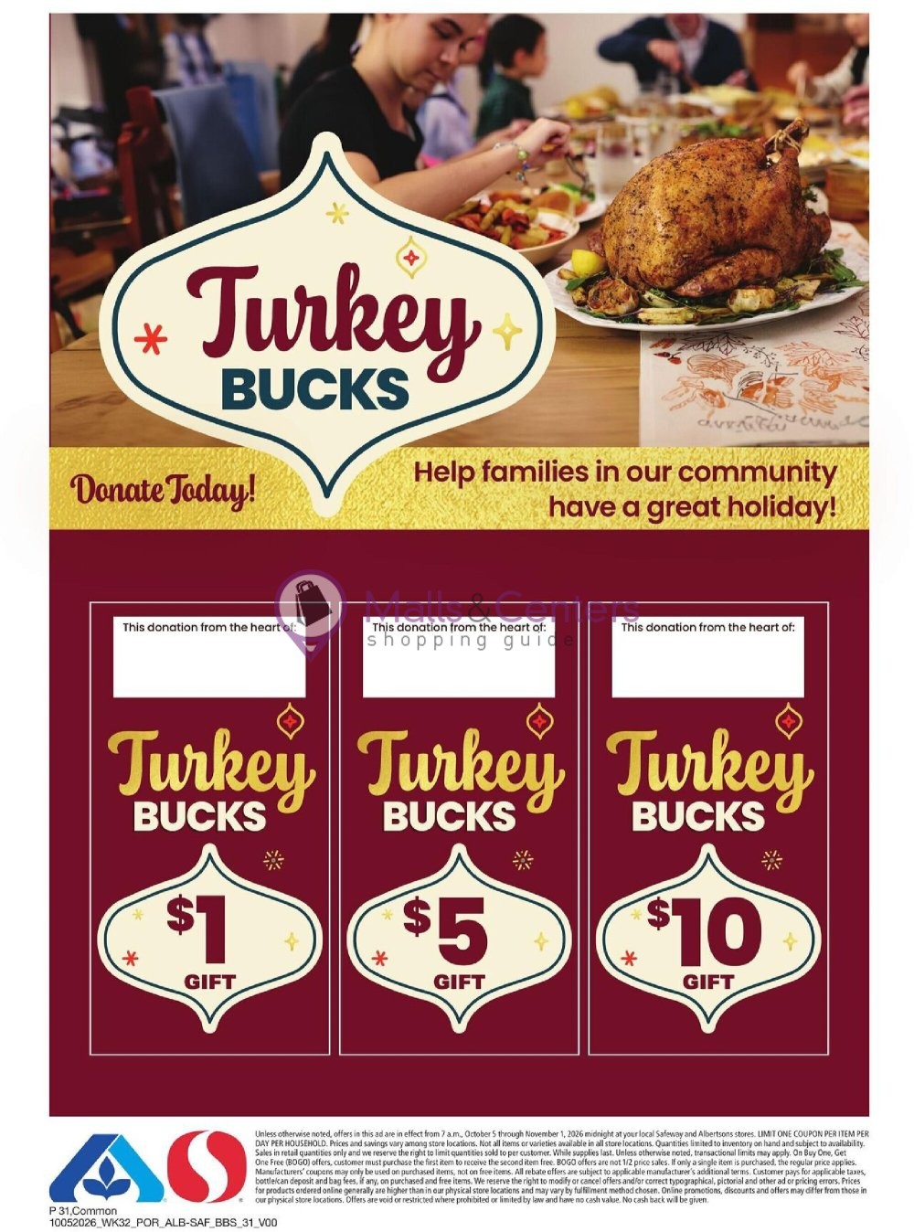 Weekly ad for Safeway valid: 10/05/2026 - 11/01/2026, page 31