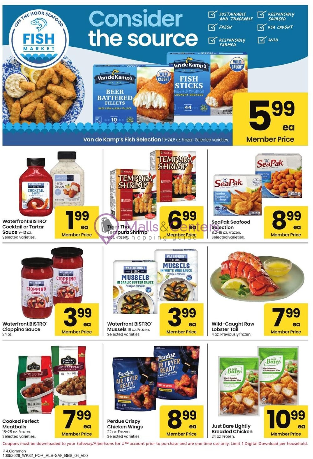 Weekly ad for Safeway valid: 10/05/2026 - 11/01/2026, page 4