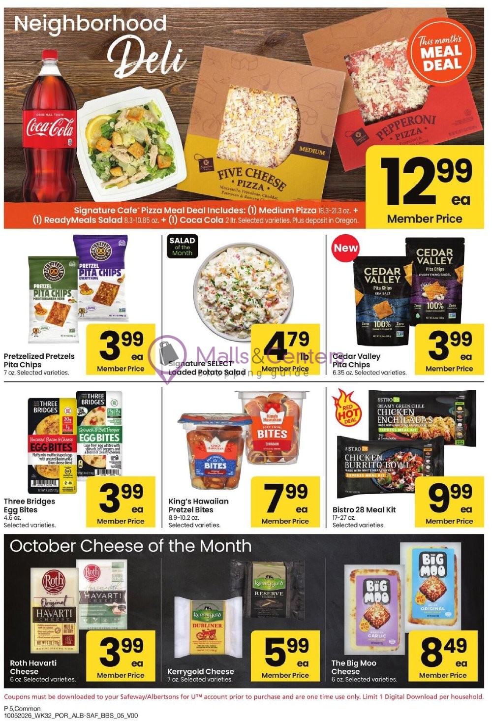 Weekly ad for Safeway valid: 10/05/2026 - 11/01/2026, page 5