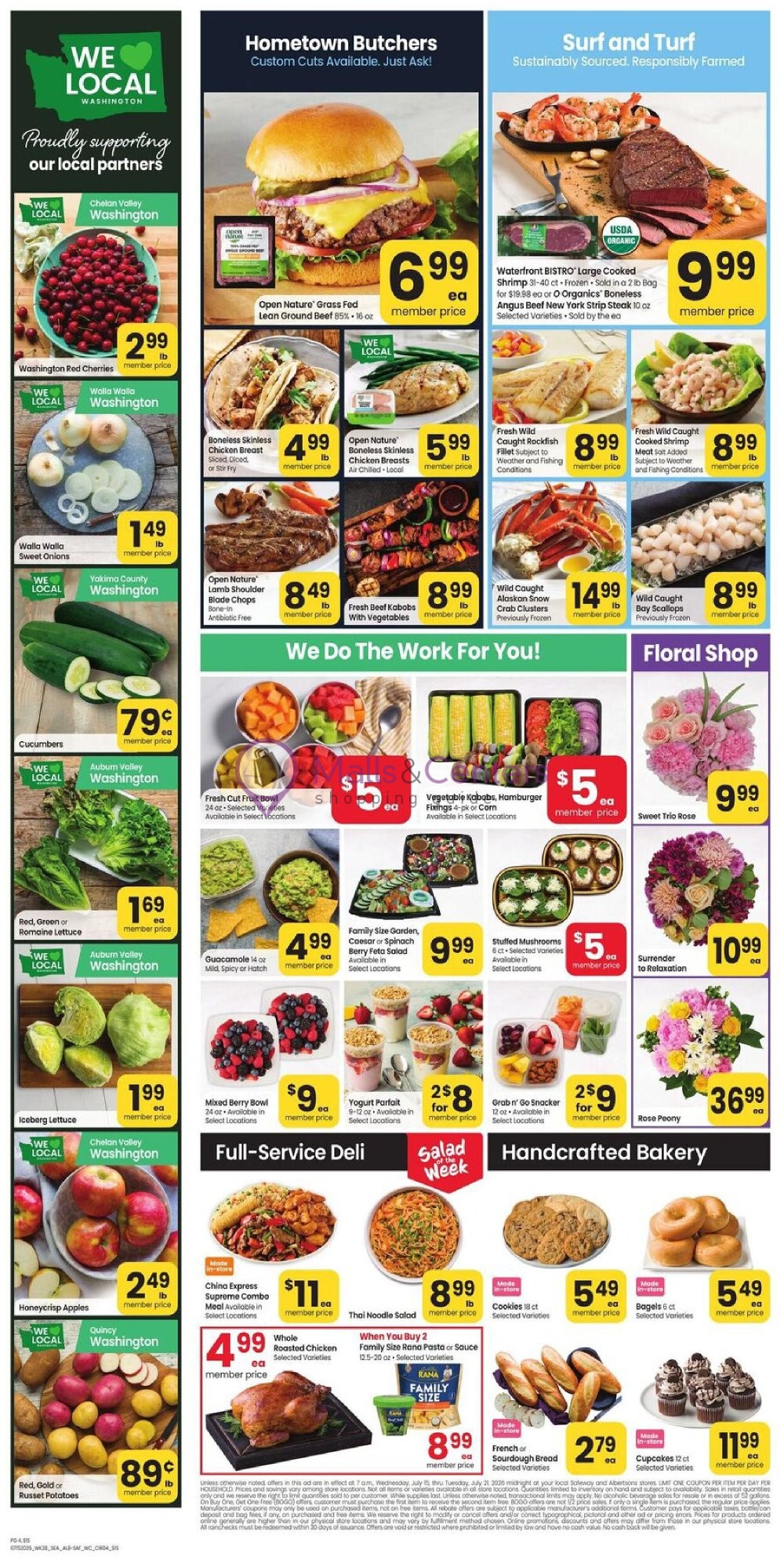Weekly ad for Safeway valid: 07/15/2026 - 07/21/2026, page 4