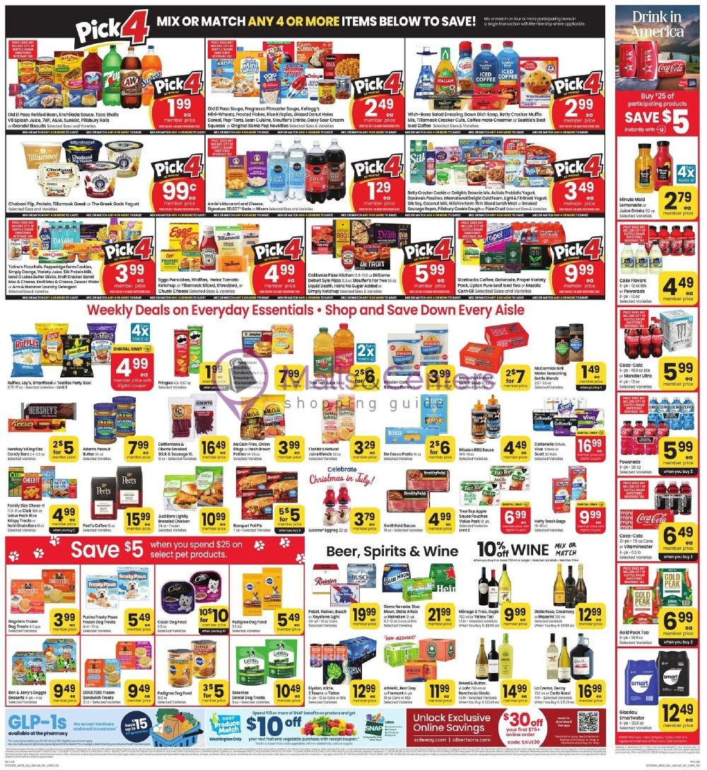 Weekly ad for Safeway valid: 07/22/2026 - 07/28/2026, page 3