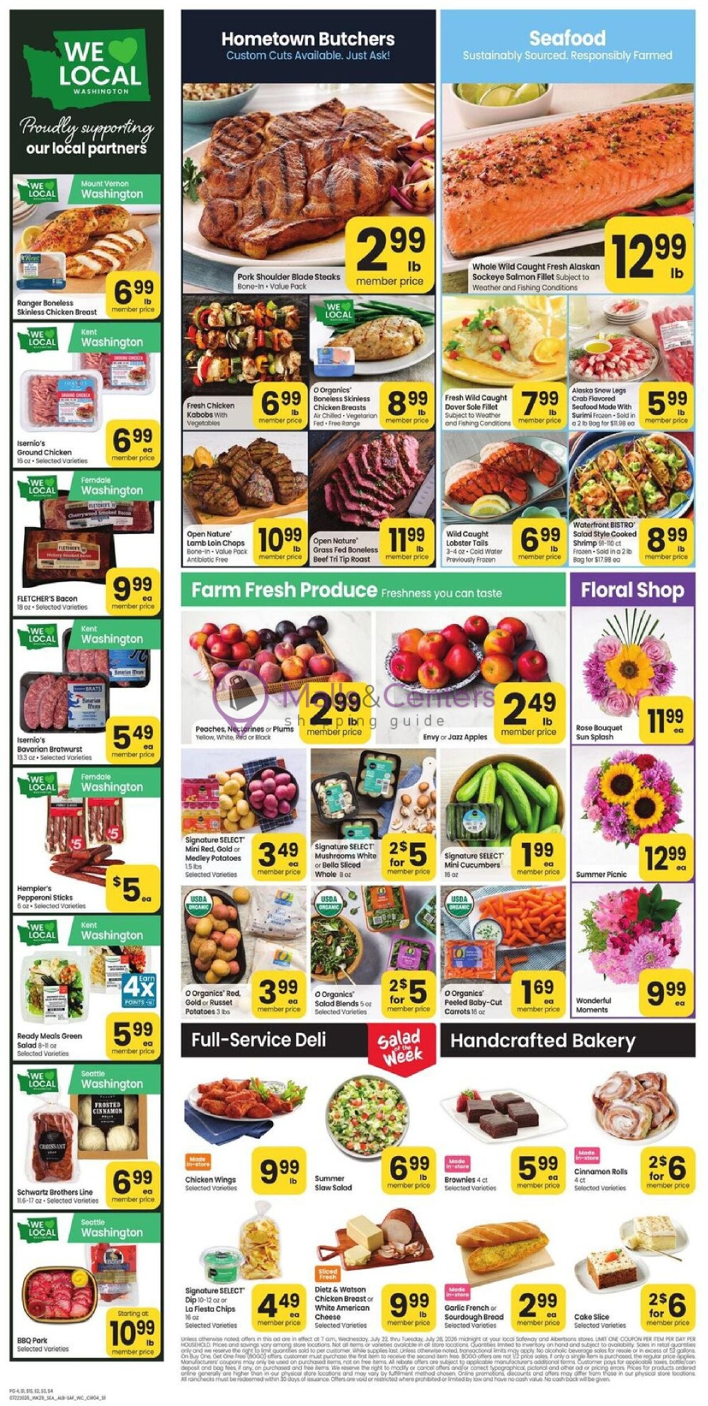 Weekly ad for Safeway valid: 07/22/2026 - 07/28/2026, page 4