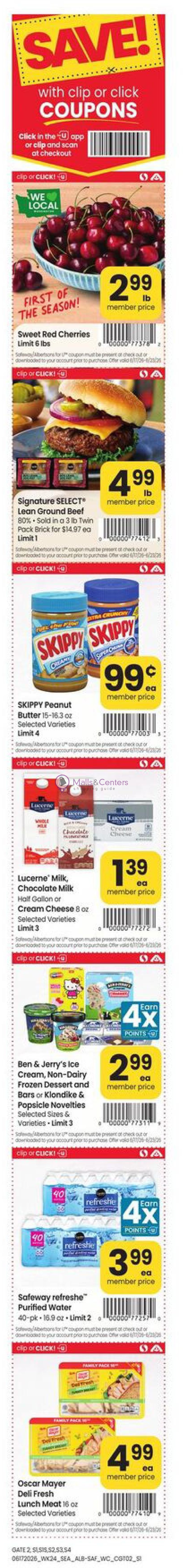 Weekly ad for Safeway valid: 06/17/2026 - 06/23/2026, page 2