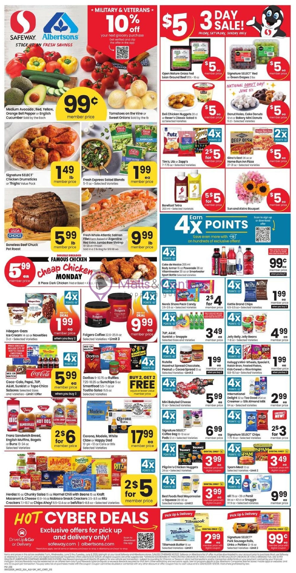 Weekly ad for Safeway valid: 06/03/2026 - 06/09/2026, page 1