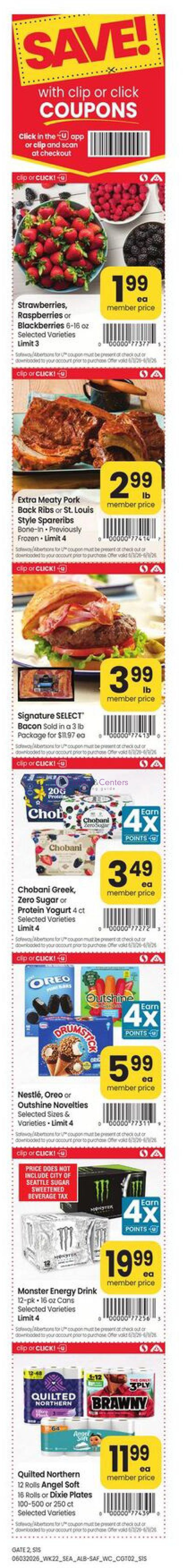Weekly ad for Safeway valid: 06/03/2026 - 06/09/2026, page 2