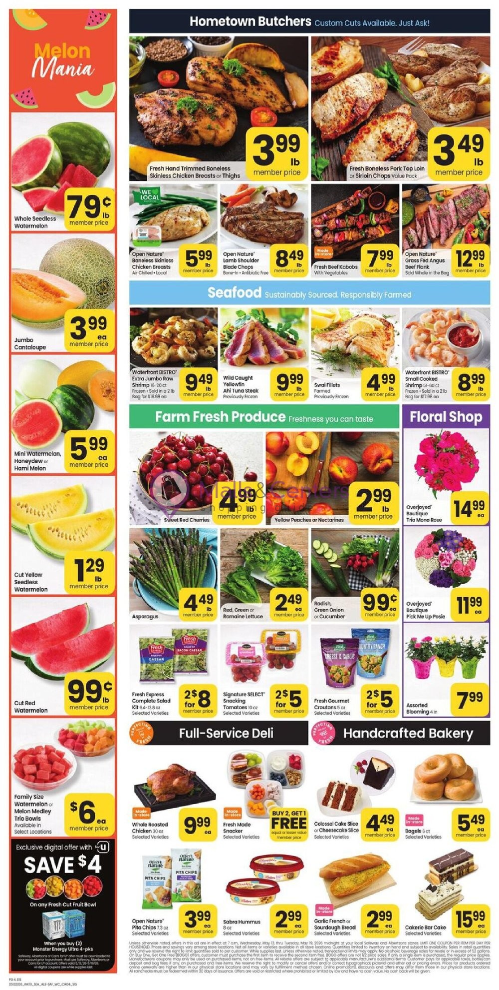 Weekly ad for Safeway valid: 05/13/2026 - 05/19/2026, page 4