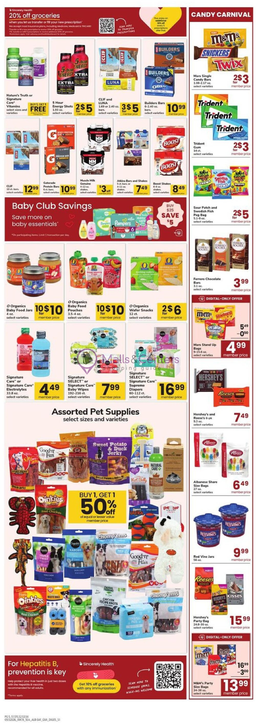 Weekly ad for Safeway valid: 05/13/2026 - 05/19/2026, page 5