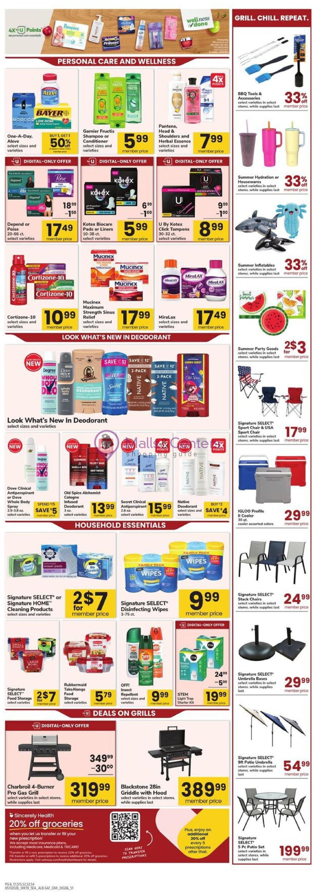 Weekly ad for Safeway valid: 05/13/2026 - 05/19/2026, page 6