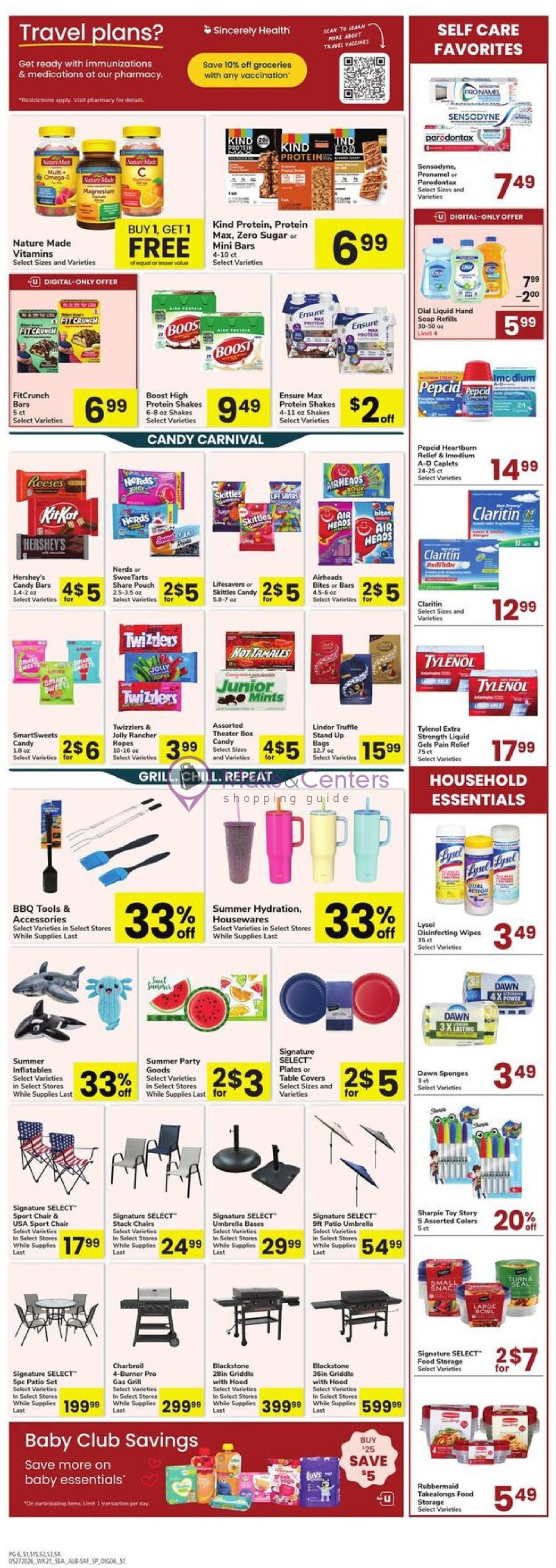 Weekly ad for Safeway valid: 05/27/2026 - 06/02/2026, page 6