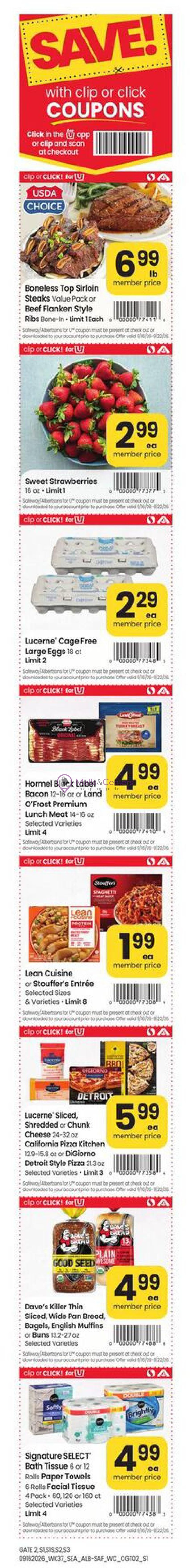Weekly ad for Safeway valid: 09/16/2026 - 09/22/2026, page 2