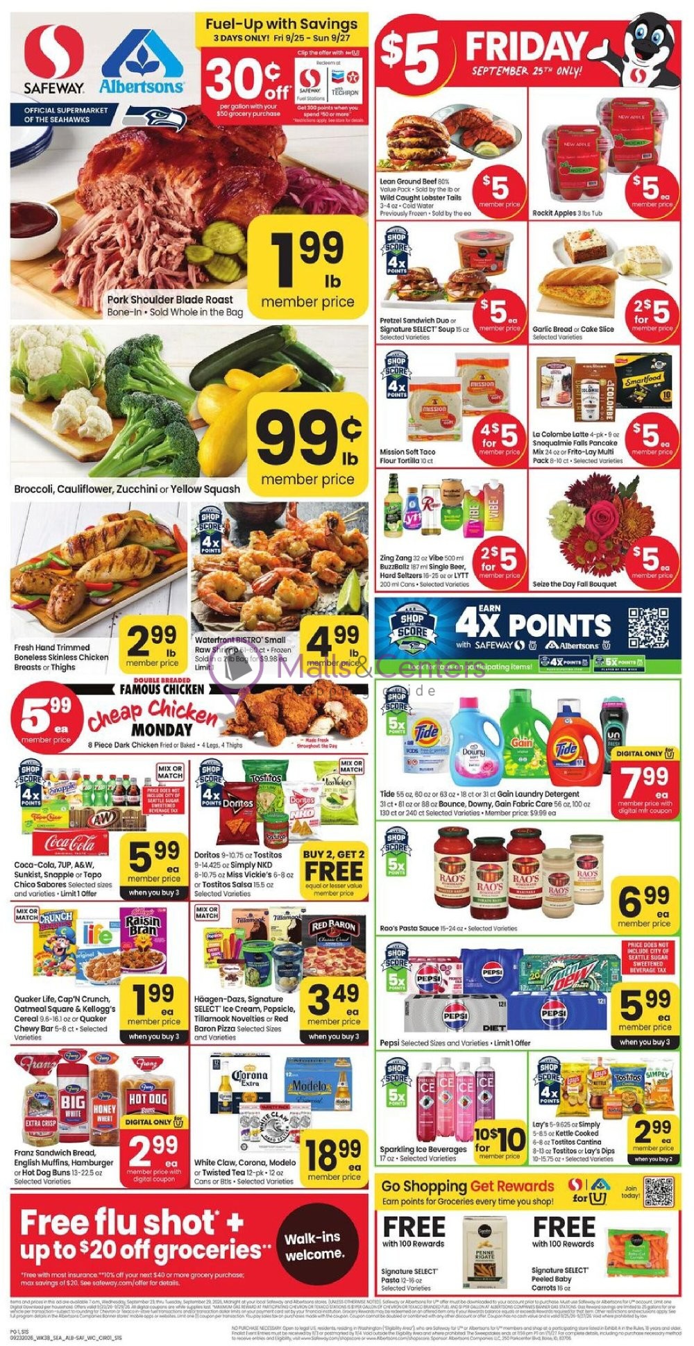 Weekly ad for Safeway valid: 09/23/2026 - 09/29/2026, page 1