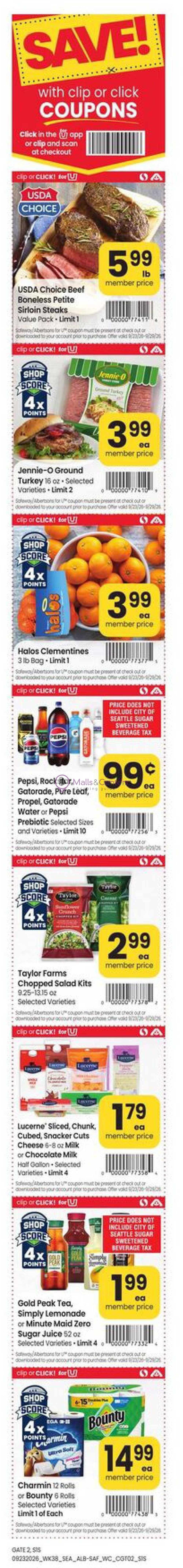 Weekly ad for Safeway valid: 09/23/2026 - 09/29/2026, page 2