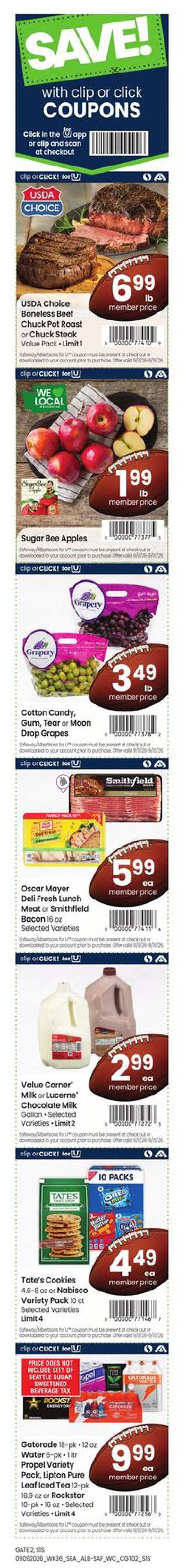 Weekly ad for Safeway valid: 09/09/2026 - 09/15/2026, page 2