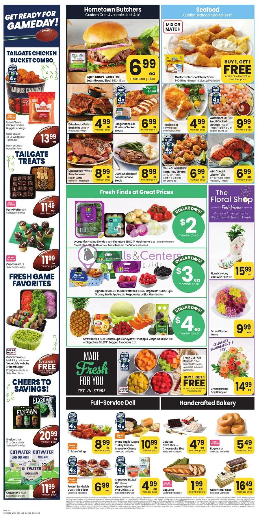 Weekly ad for Safeway valid: 09/09/2026 - 09/15/2026, page 4