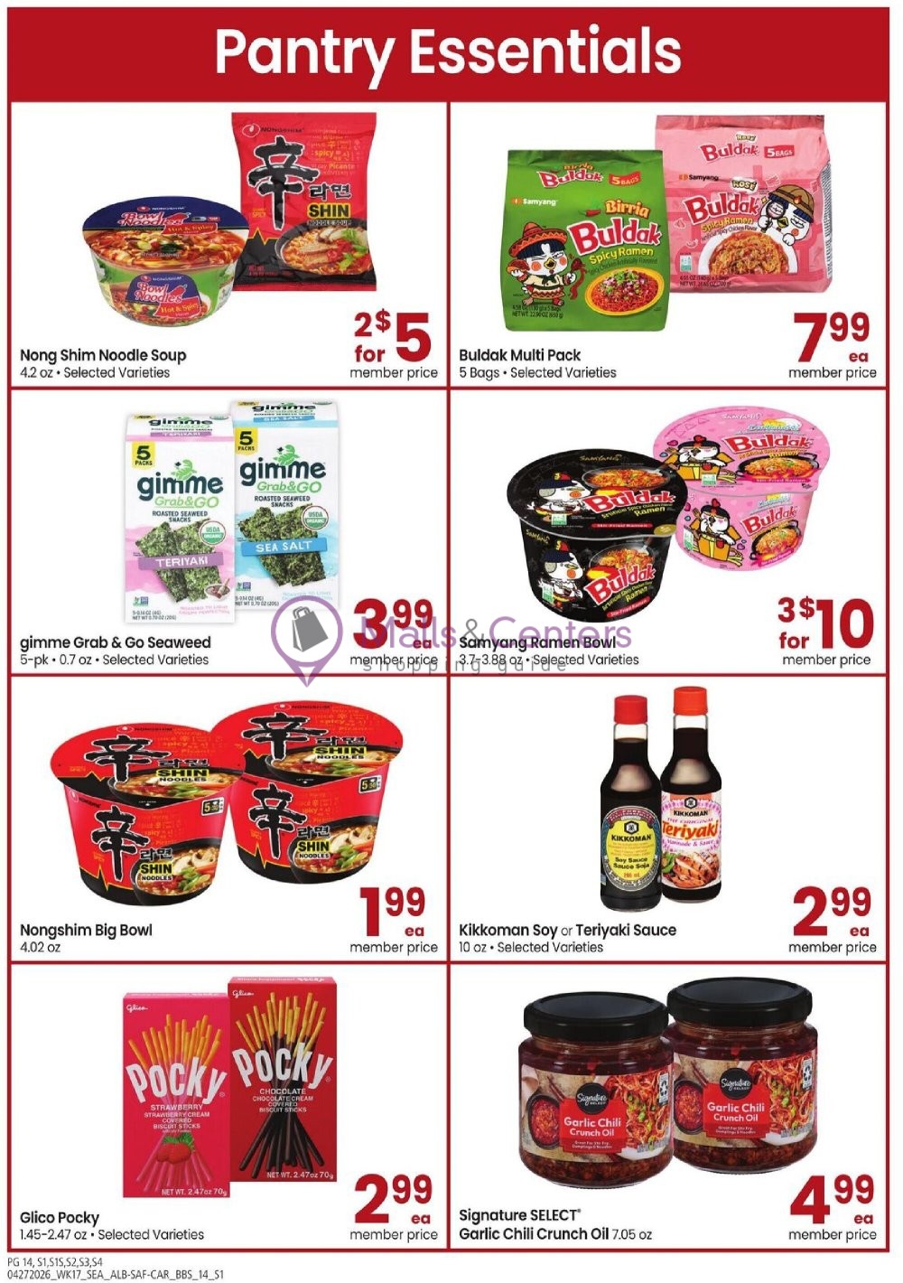 Weekly ad for Safeway valid: 04/27/2026 - 05/25/2026, page 14