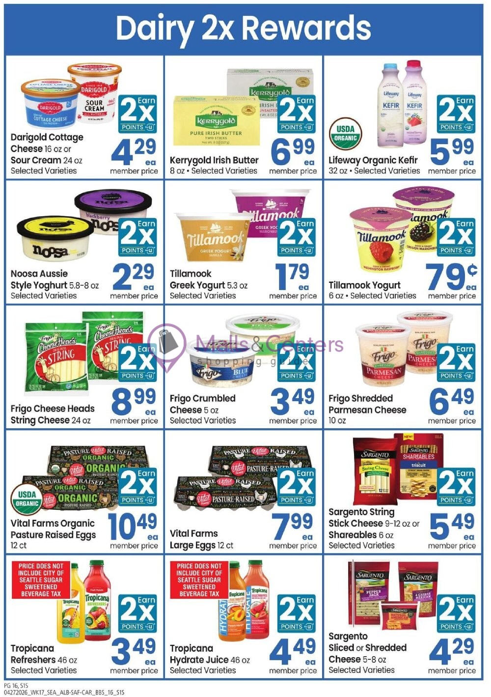 Weekly ad for Safeway valid: 04/27/2026 - 05/25/2026, page 16