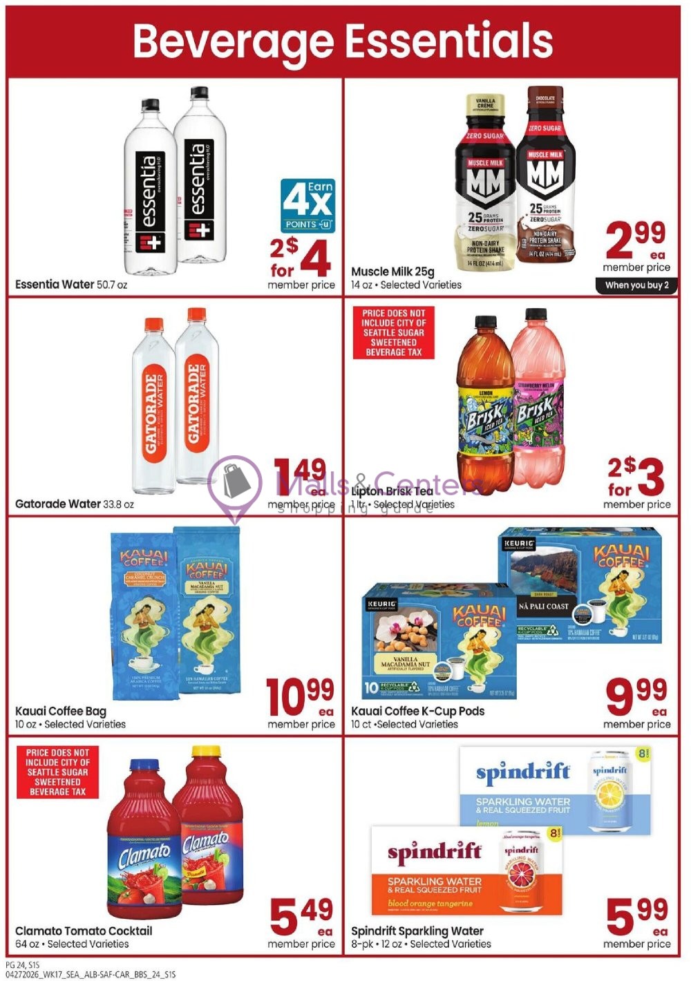 Weekly ad for Safeway valid: 04/27/2026 - 05/25/2026, page 24