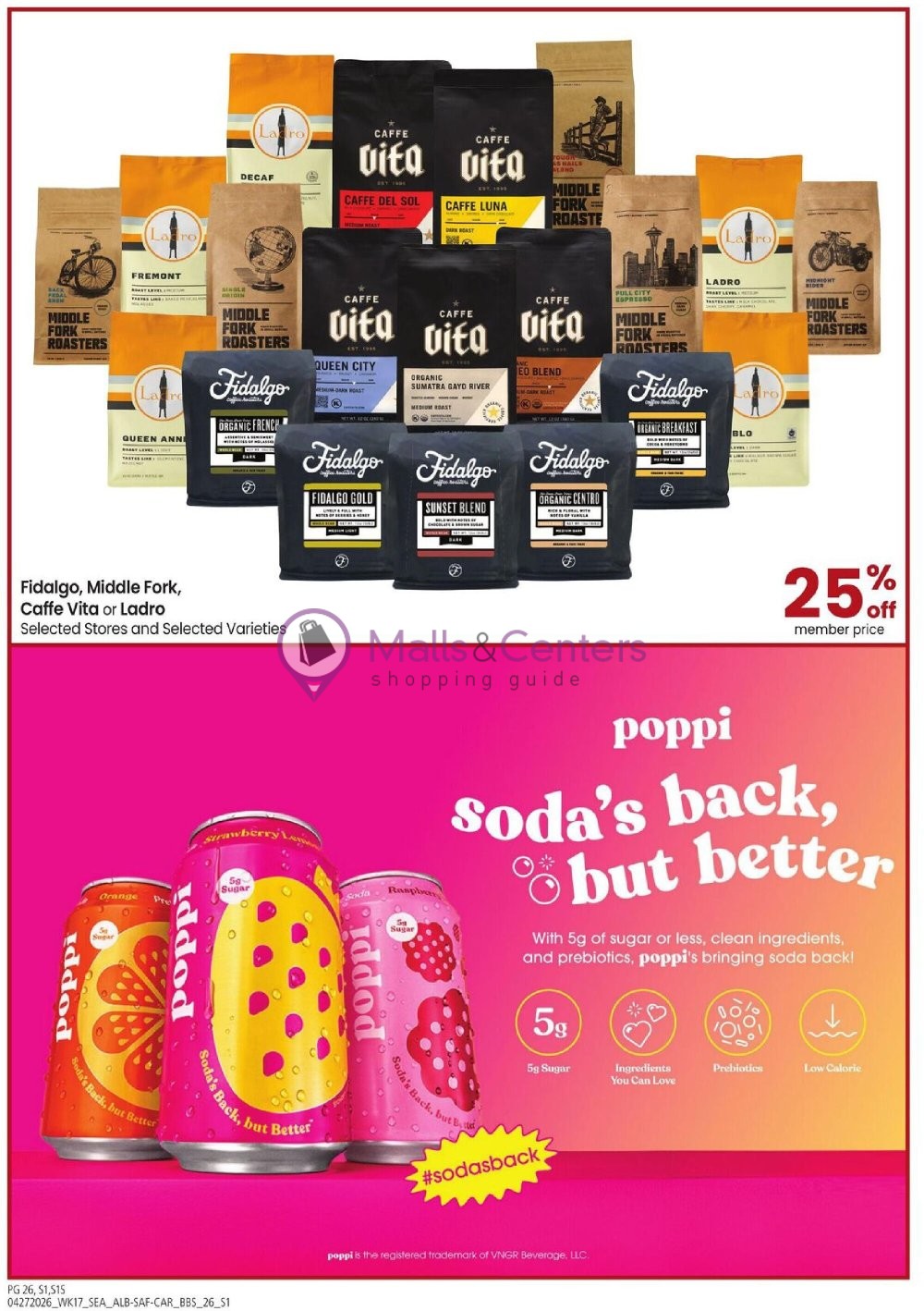 Weekly ad for Safeway valid: 04/27/2026 - 05/25/2026, page 26