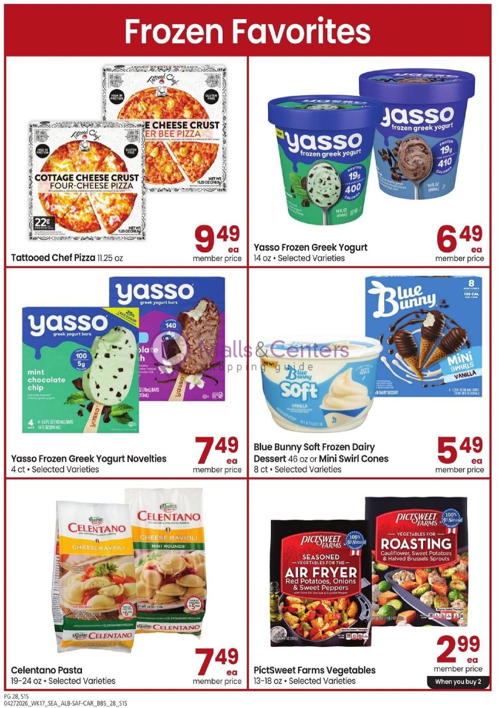 Weekly ad for Safeway valid: 04/27/2026 - 05/25/2026, page 28