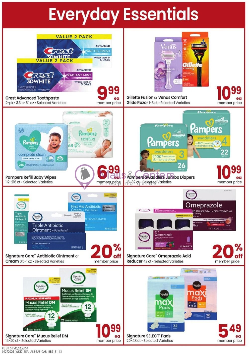 Weekly ad for Safeway valid: 04/27/2026 - 05/25/2026, page 31