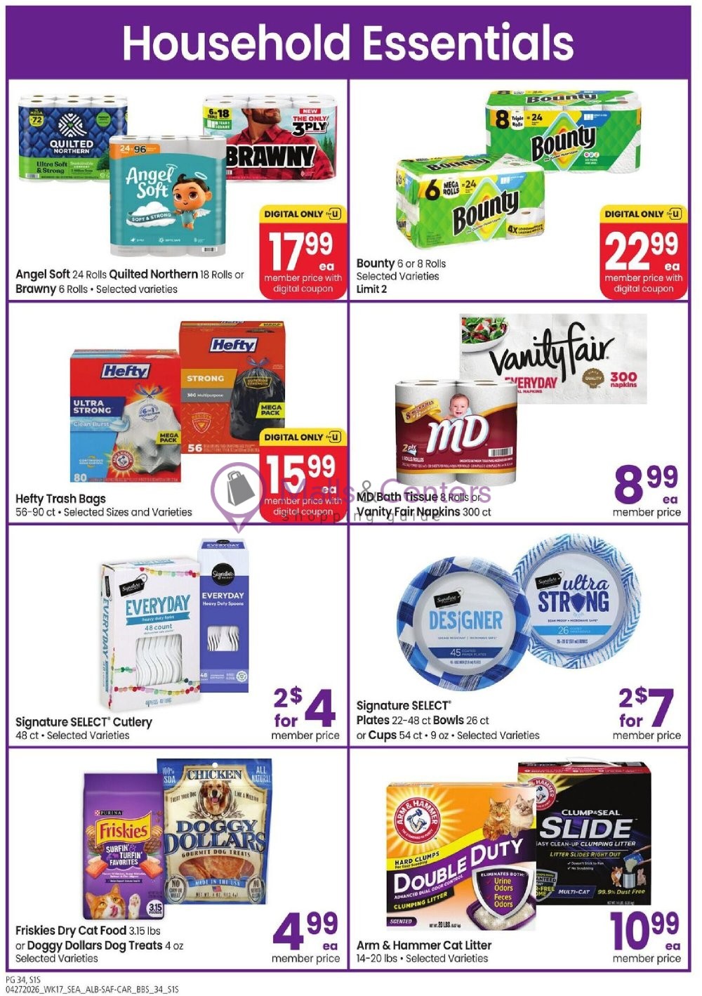 Weekly ad for Safeway valid: 04/27/2026 - 05/25/2026, page 34