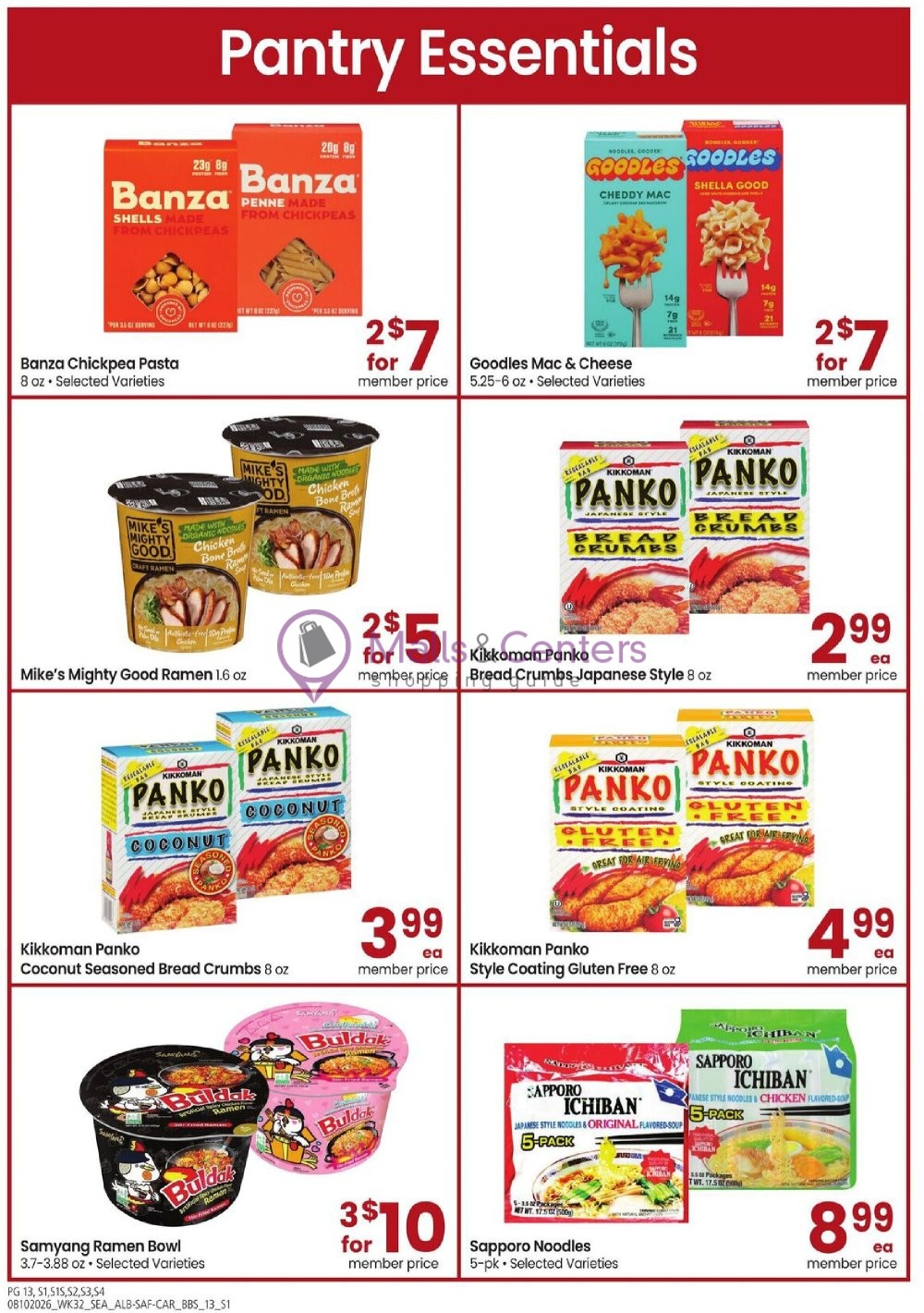Weekly ad for Safeway valid: 08/10/2026 - 09/07/2026, page 13