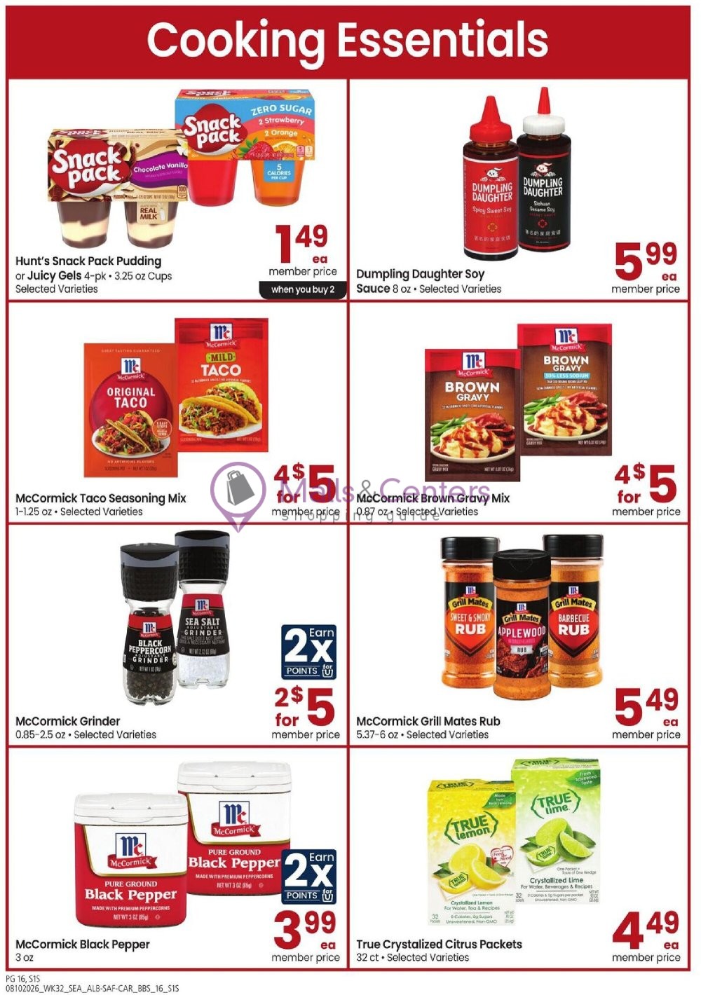 Weekly ad for Safeway valid: 08/10/2026 - 09/07/2026, page 16