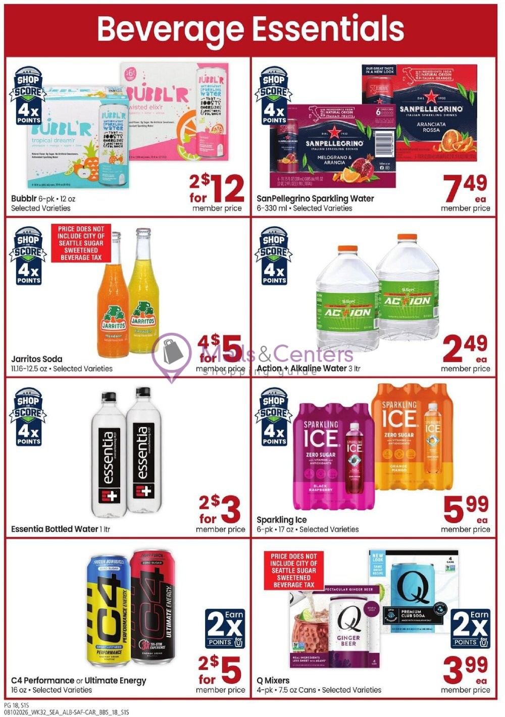 Weekly ad for Safeway valid: 08/10/2026 - 09/07/2026, page 18