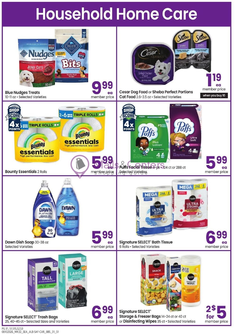 Weekly ad for Safeway valid: 08/10/2026 - 09/07/2026, page 31