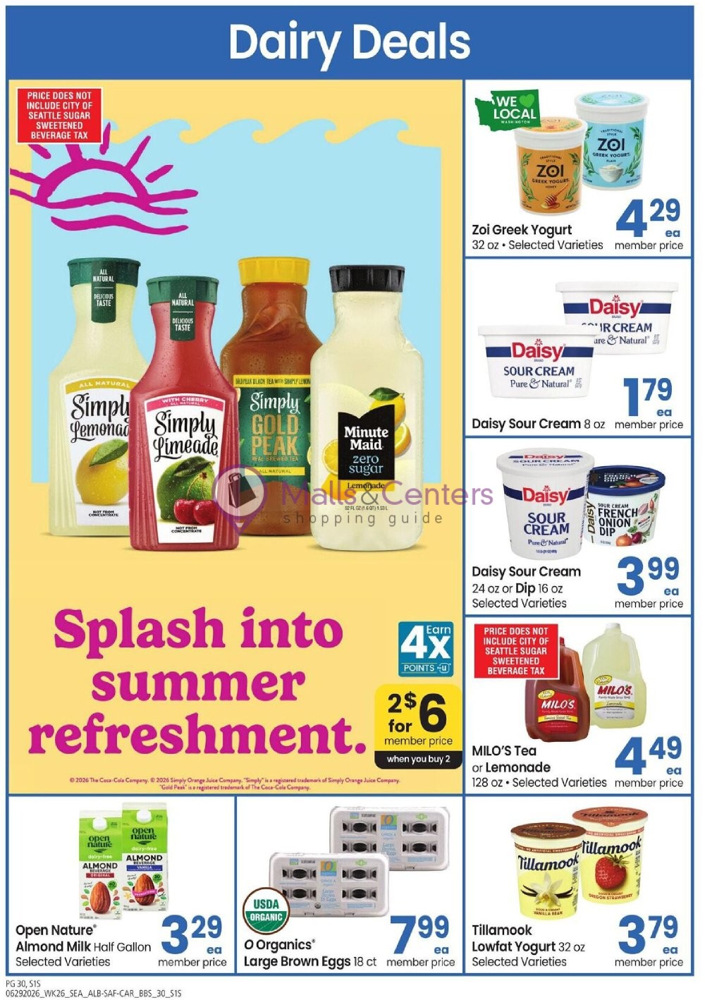 Weekly ad for Safeway valid: 06/29/2026 - 08/02/2026, page 30