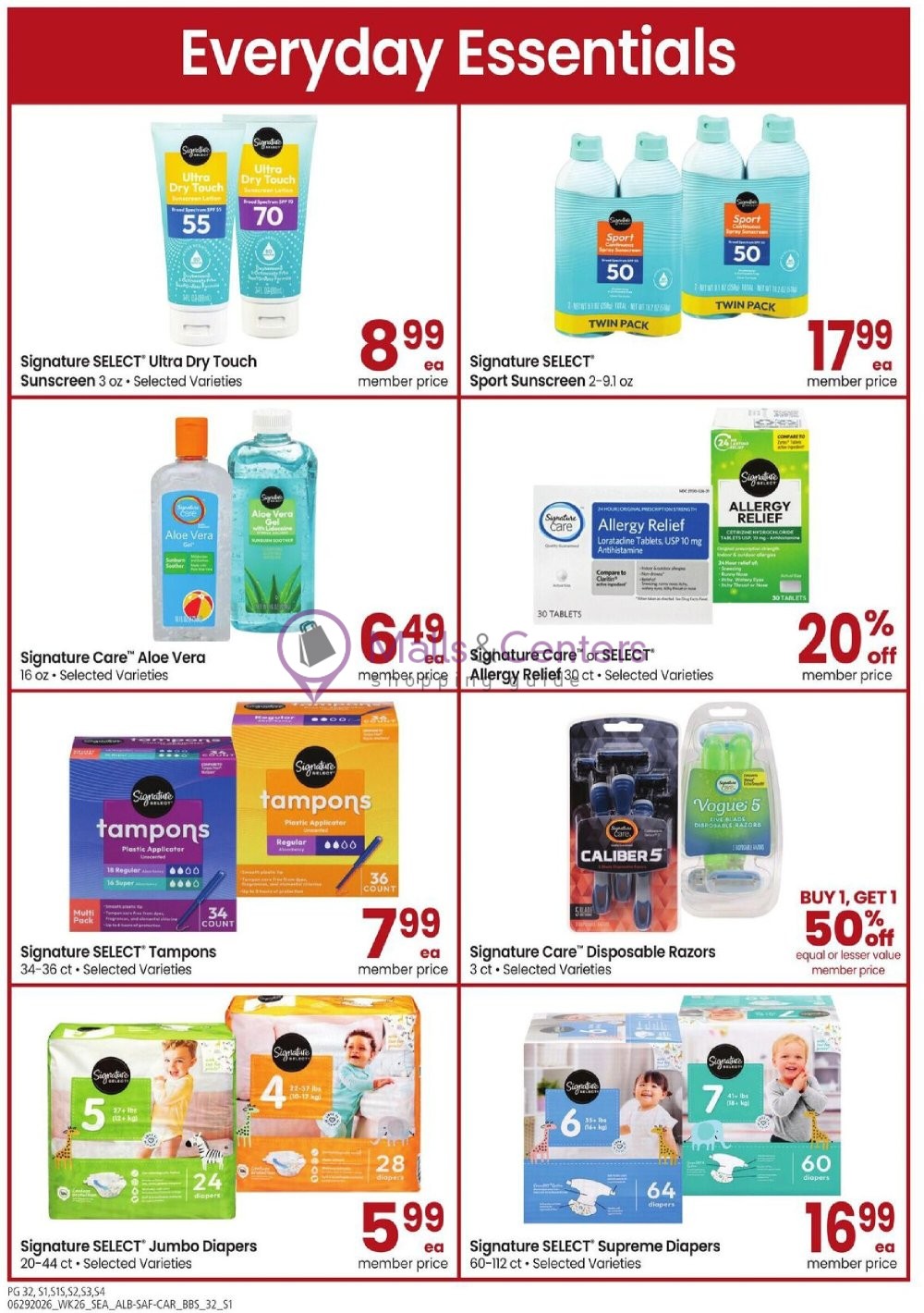 Weekly ad for Safeway valid: 06/29/2026 - 08/02/2026, page 32