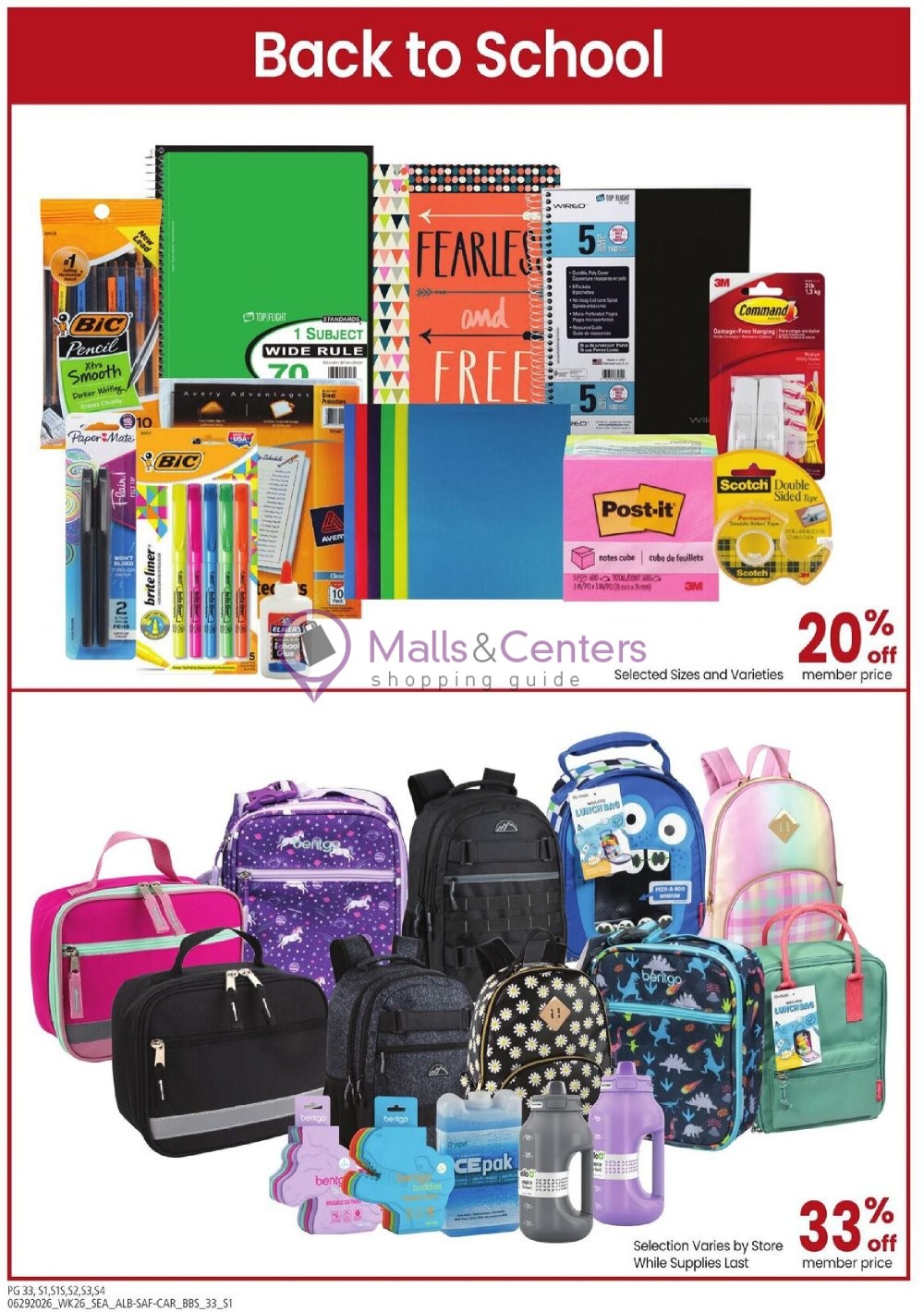 Weekly ad for Safeway valid: 06/29/2026 - 08/02/2026, page 33