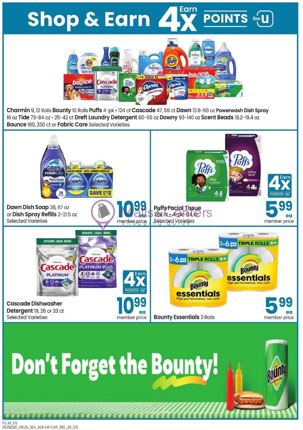 Weekly ad for Safeway valid: 06/29/2026 - 08/02/2026, page 34