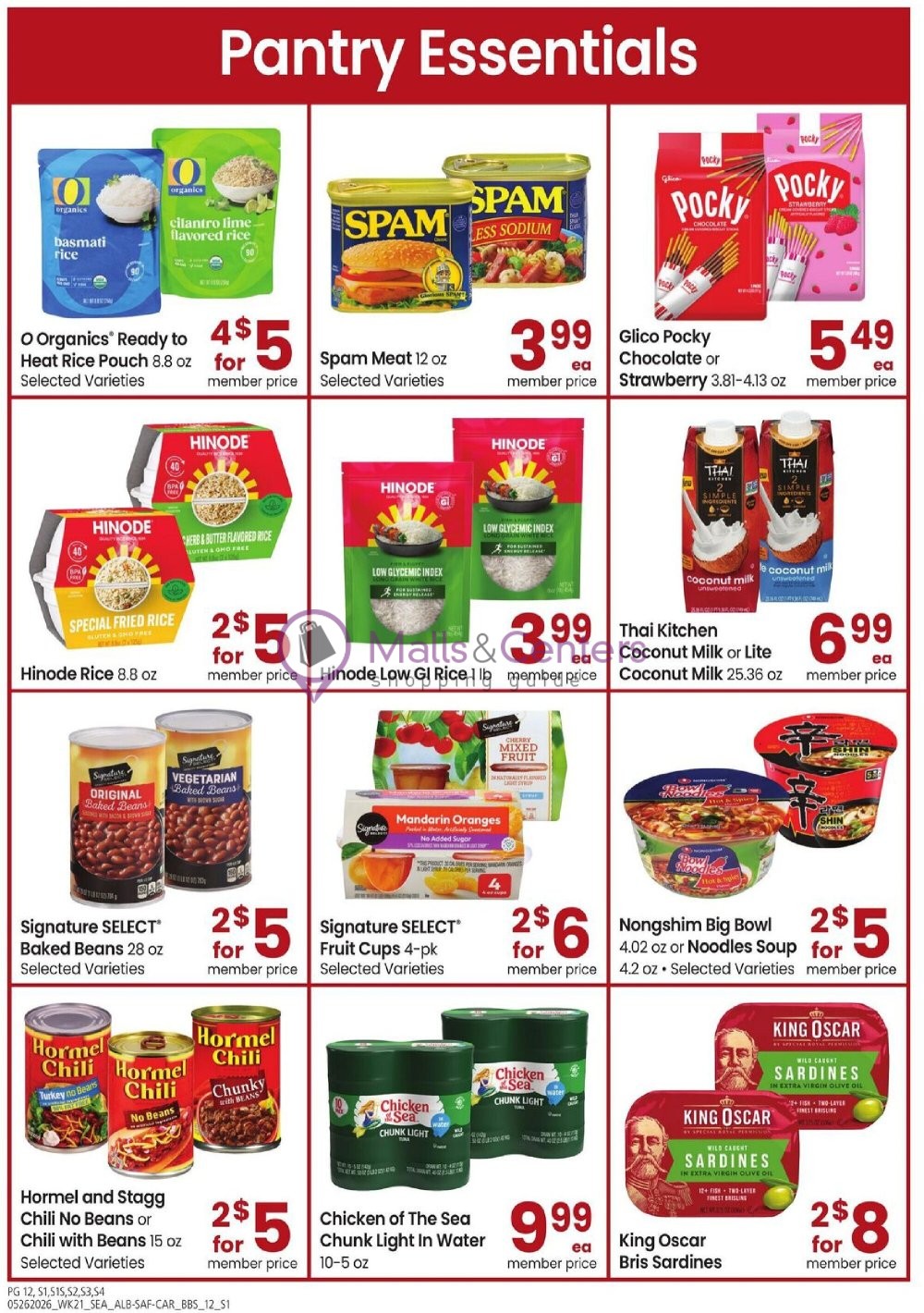 Weekly ad for Safeway valid: 05/26/2026 - 06/28/2026, page 12