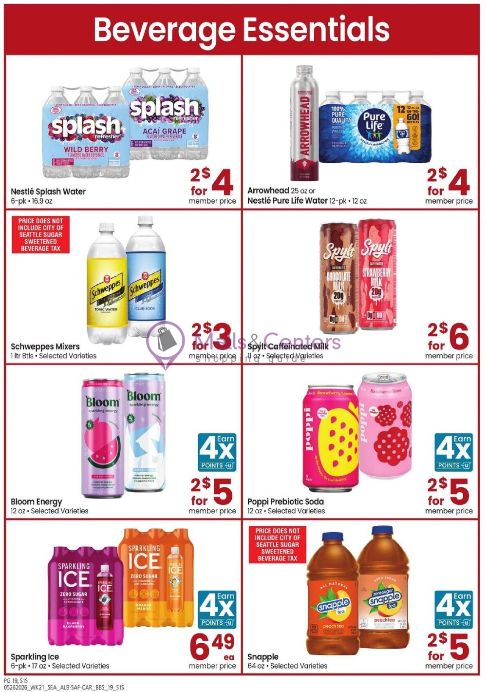 Weekly ad for Safeway valid: 05/26/2026 - 06/28/2026, page 19