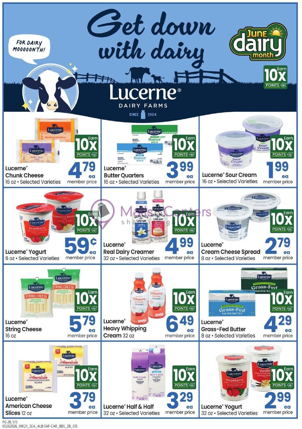 Weekly ad for Safeway valid: 05/26/2026 - 06/28/2026, page 28