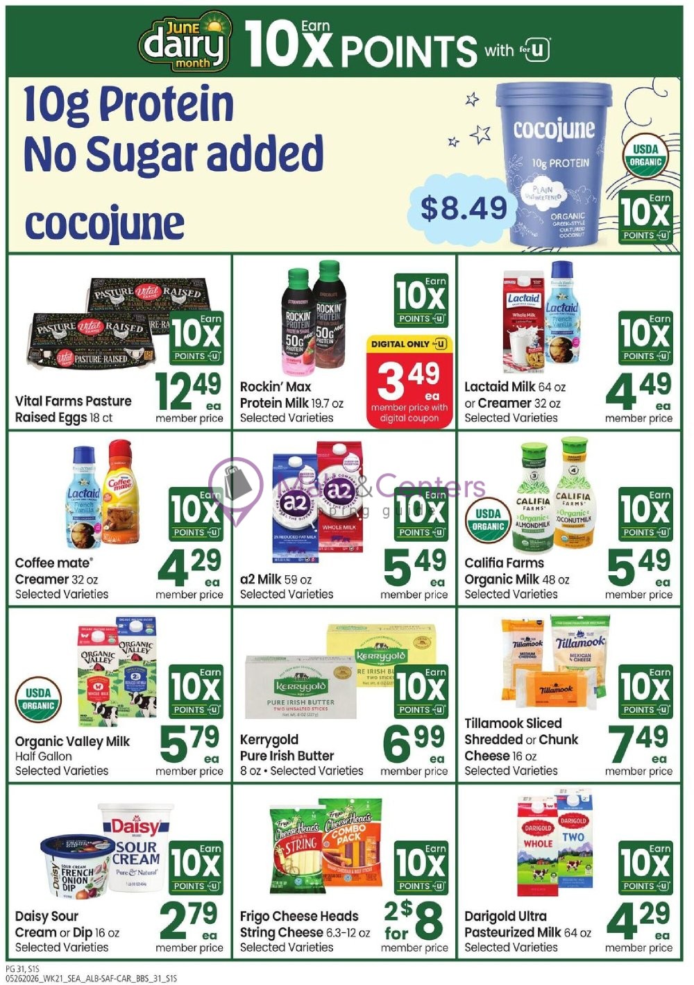 Weekly ad for Safeway valid: 05/26/2026 - 06/28/2026, page 31