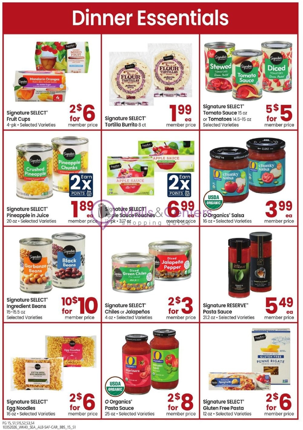 Weekly ad for Safeway valid: 10/05/2026 - 11/01/2026, page 15