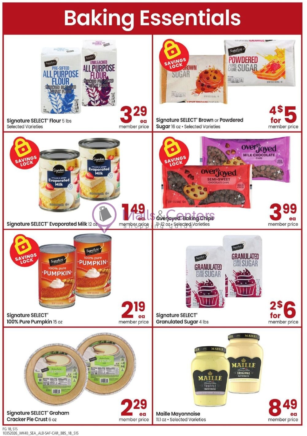 Weekly ad for Safeway valid: 10/05/2026 - 11/01/2026, page 18