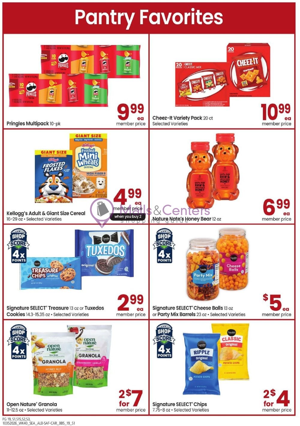 Weekly ad for Safeway valid: 10/05/2026 - 11/01/2026, page 19