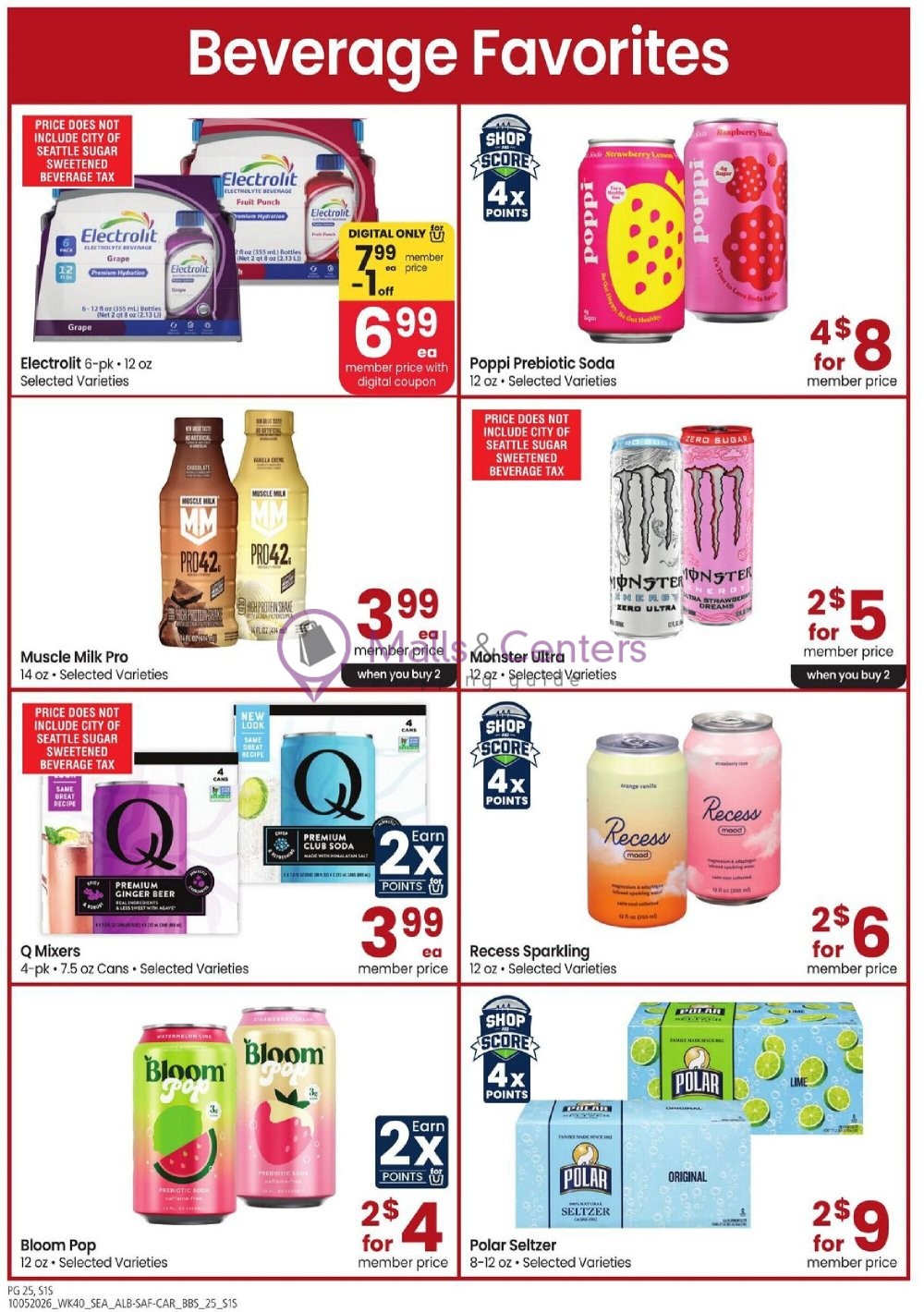 Weekly ad for Safeway valid: 10/05/2026 - 11/01/2026, page 25