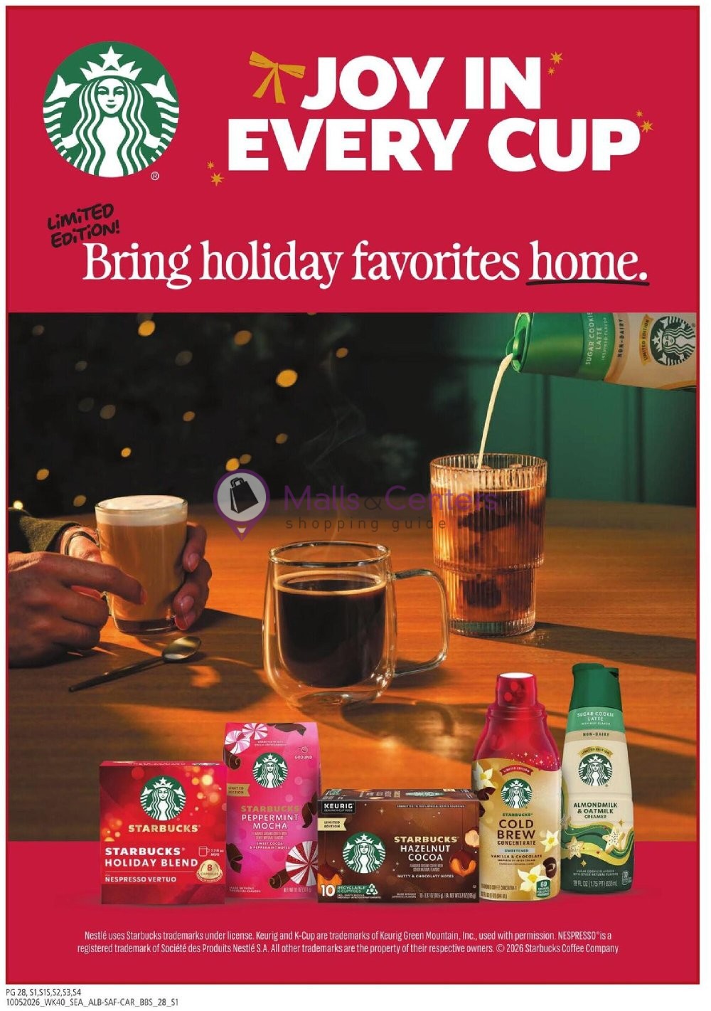 Weekly ad for Safeway valid: 10/05/2026 - 11/01/2026, page 28
